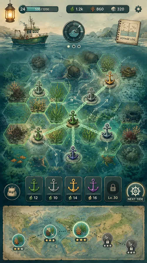 Living Voyage Map screenshot